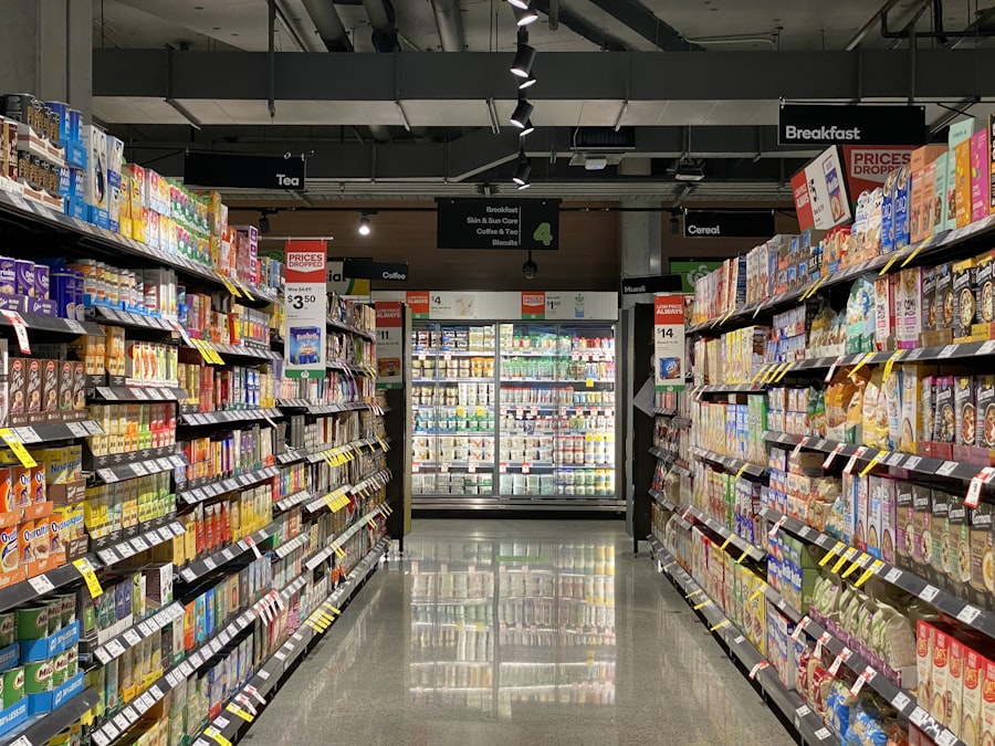 コンビニ・小売の売場